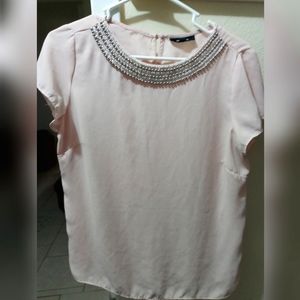Premise studio pink soft blouse